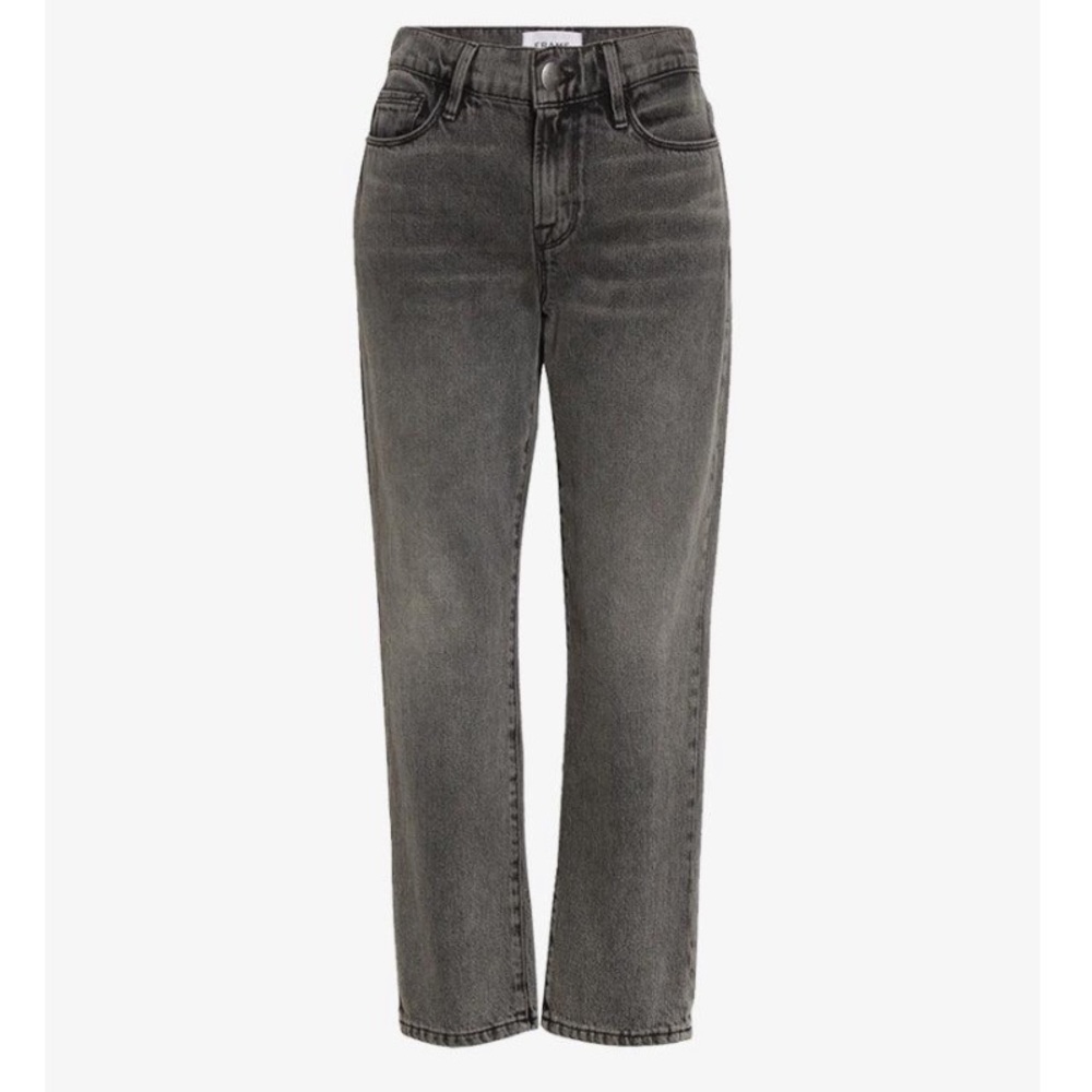 Frame Denim High Rise Gray Jeans - Picture 3 of 10